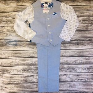 Boys Nautica formal set size 6